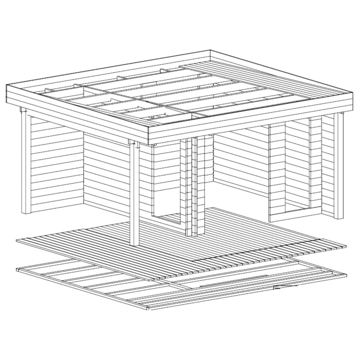 schema progetto casetta in legno pdf